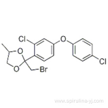 2-(BROMOMETHYL)-2-[2-CHLORO-4-(4-CHLOROPHENOXY)PHENYL]-4-METHYL-1,3-DIOXOLANE CAS 873012-43-2